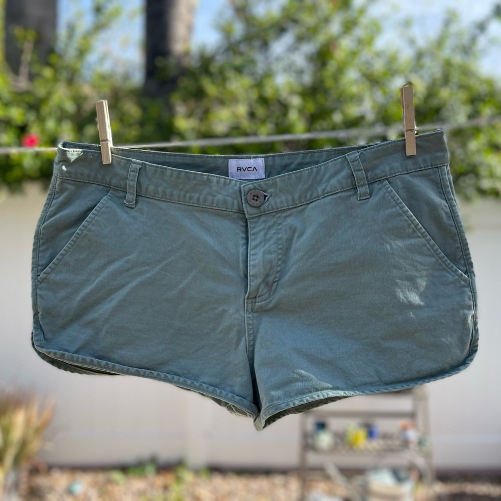RVCA shorts.